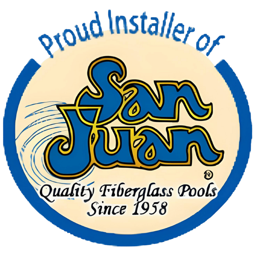 San Juan Quality Fiberglass Pools Logo