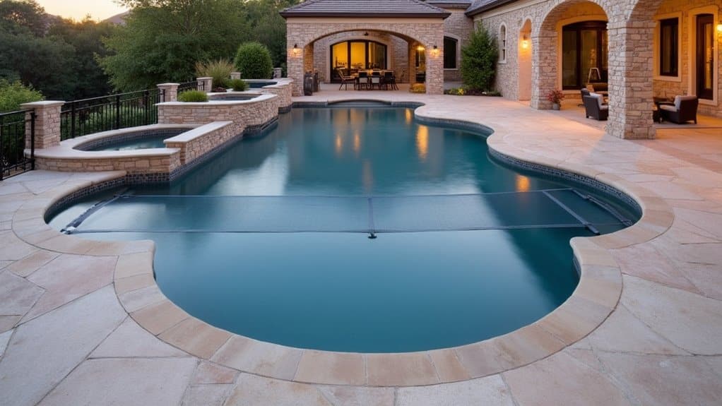 adaptable integrated customized pool equipment covers