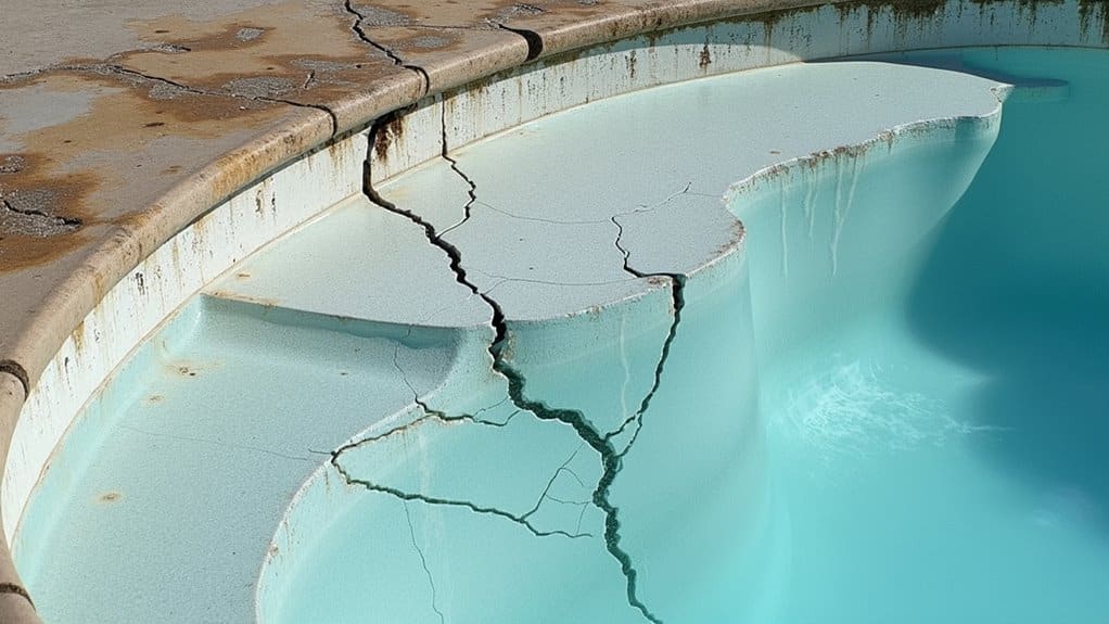 concrete pool shell structural vulnerabilities