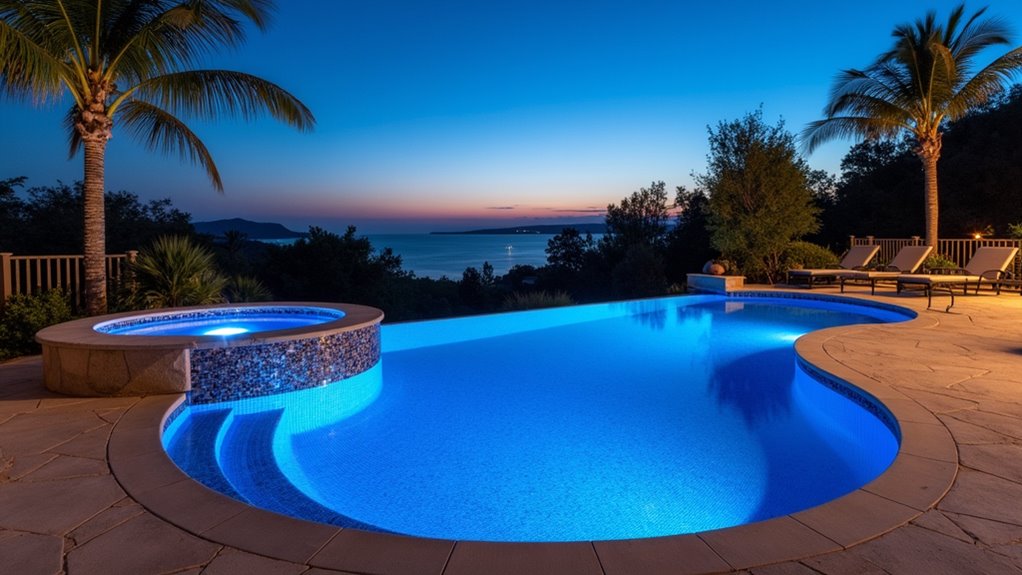 luxurious pool spa architectural masterpieces