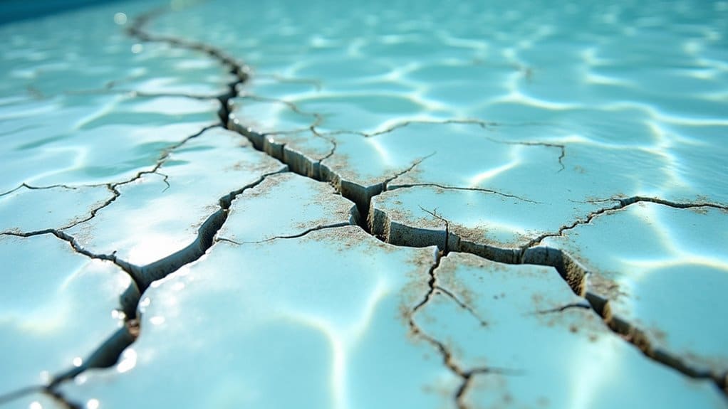 pool cracks fixable assessment