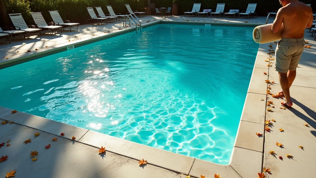 seasonal pool operation duration