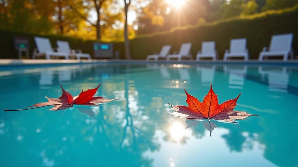 timing the seasonal pool closure