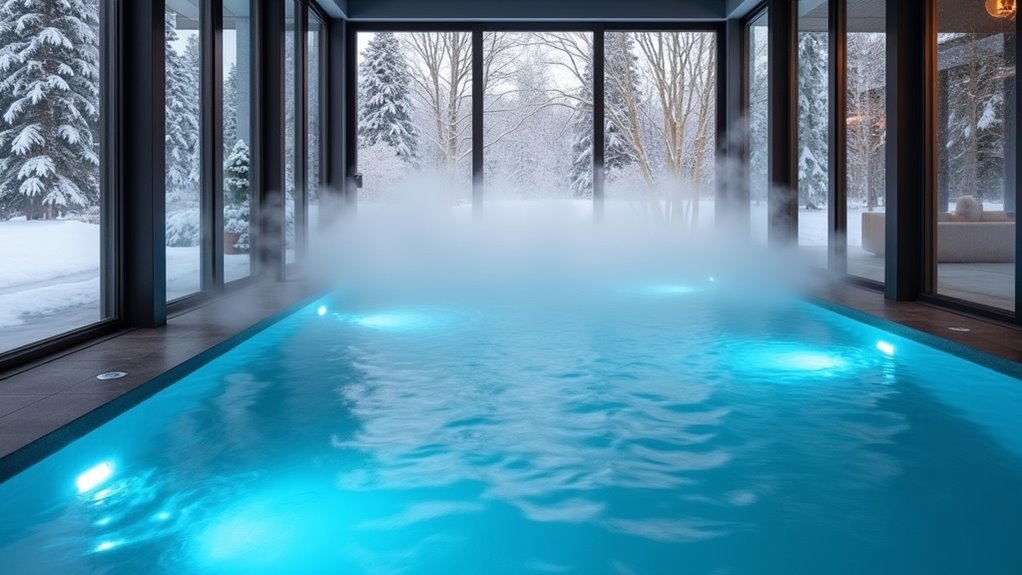 year round pool utilization