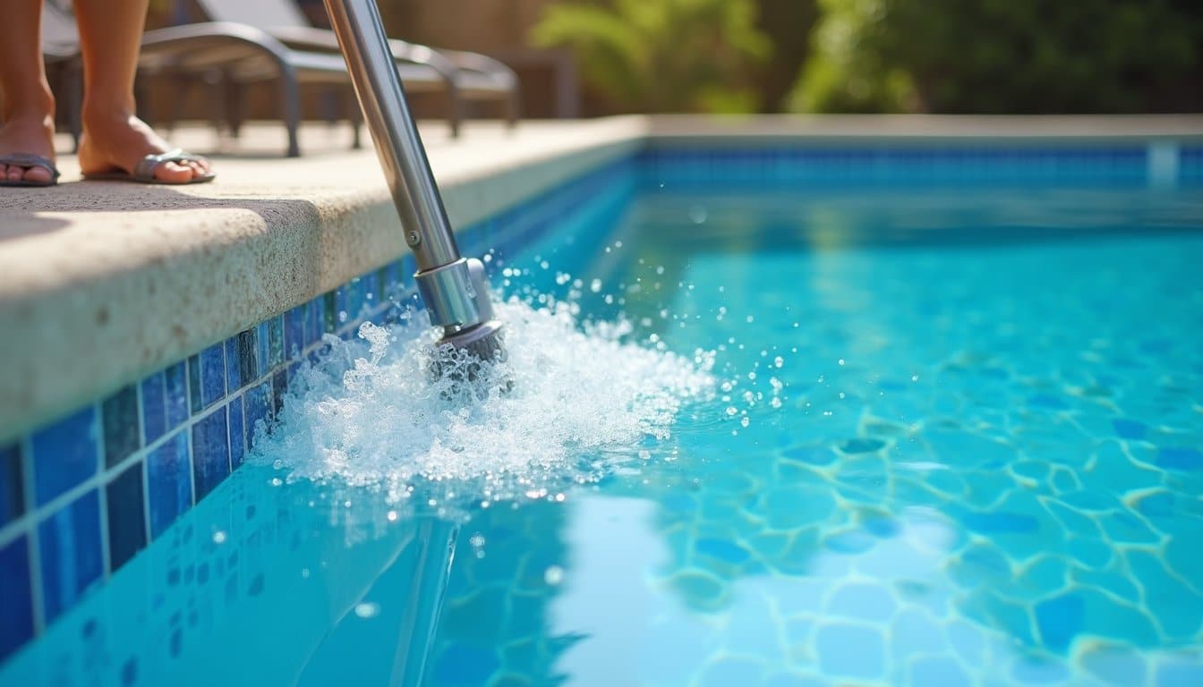 consistent systematic thorough pool skimming