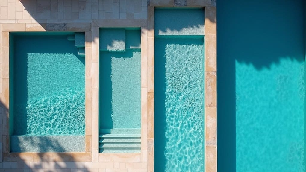 compact social spa like recreational cocktail pools