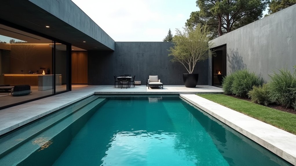 contemporary pool designs