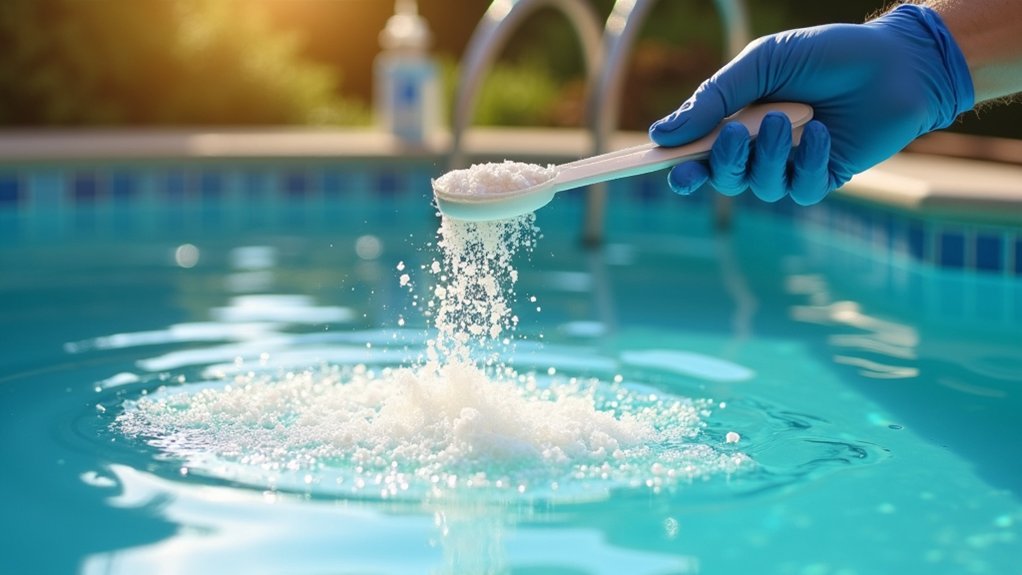 selecting appropriate pool shock chemical