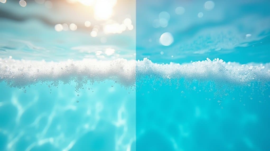 superchlorination oxidizes organic contaminants