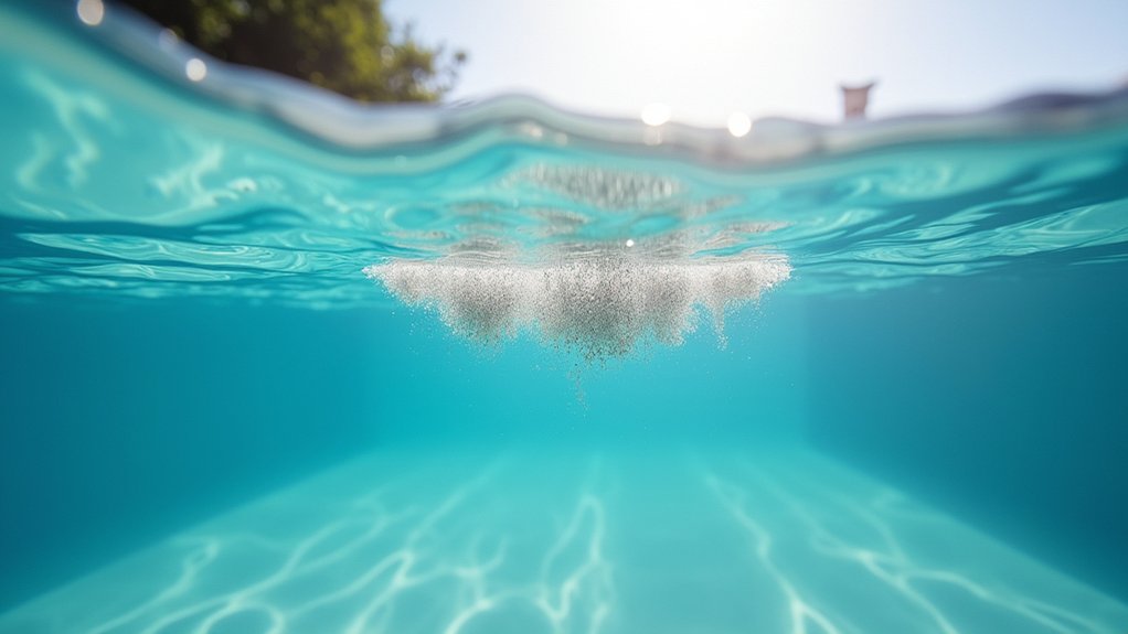 water clarification through flocculant addition