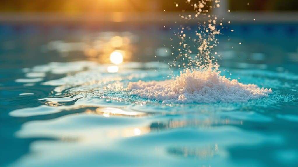 weekly pool shock routine