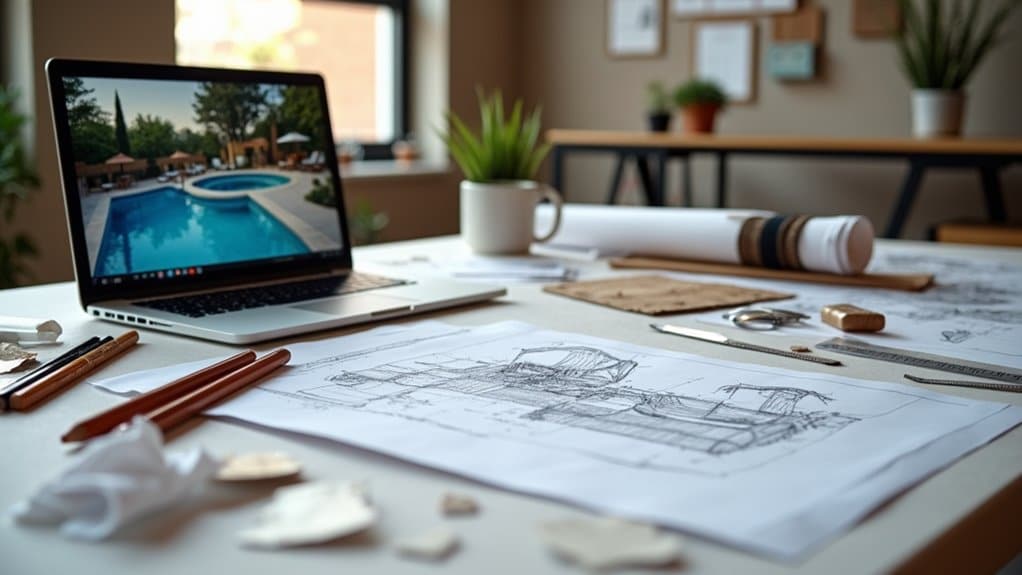 pool design decision timeline