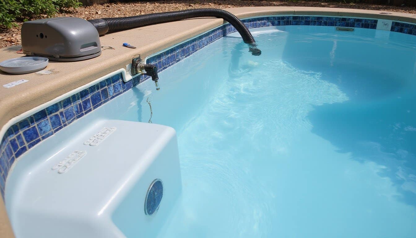 install vinyl liner securely