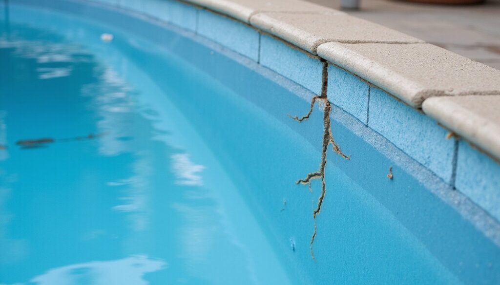 repairing fiberglass pool cracks