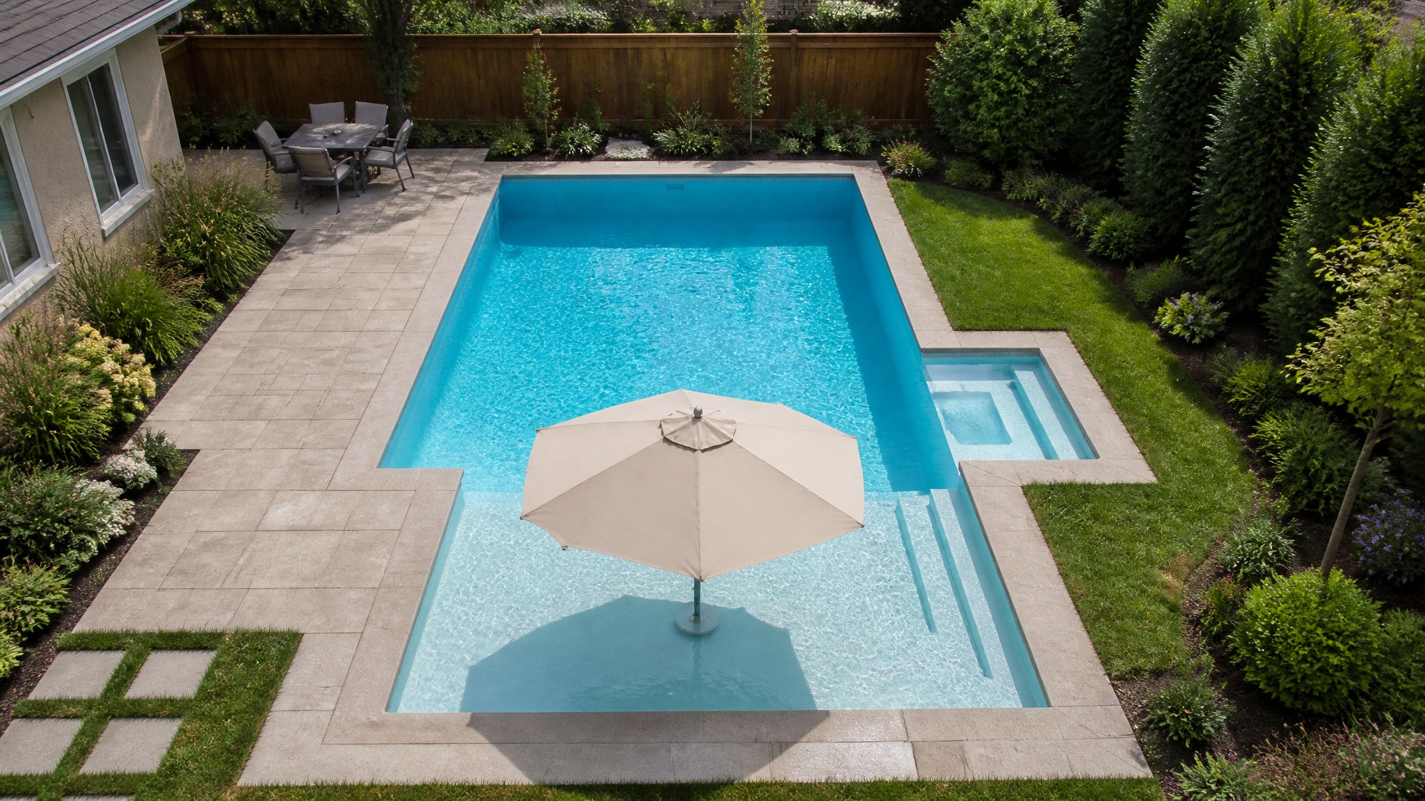 pool safe umbrella materials