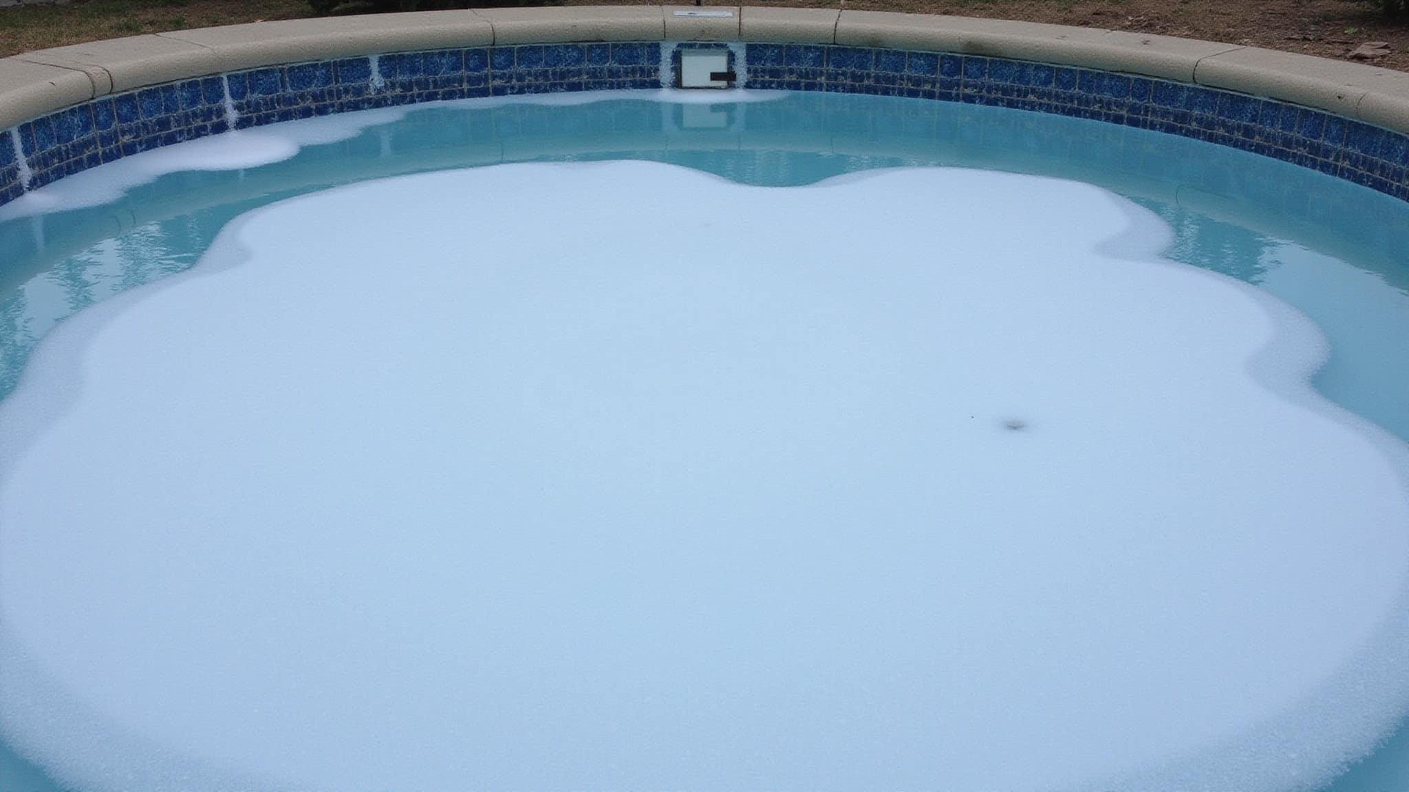 surfactant film causes persistent foam
