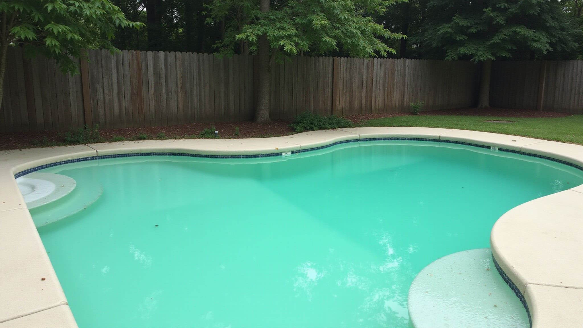 algae or metal oxidation diagnosis