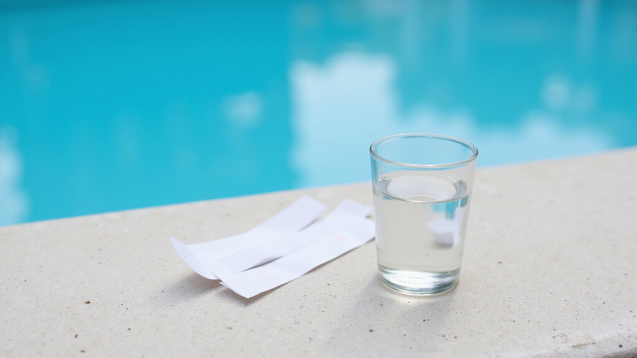 test pool water weekly
