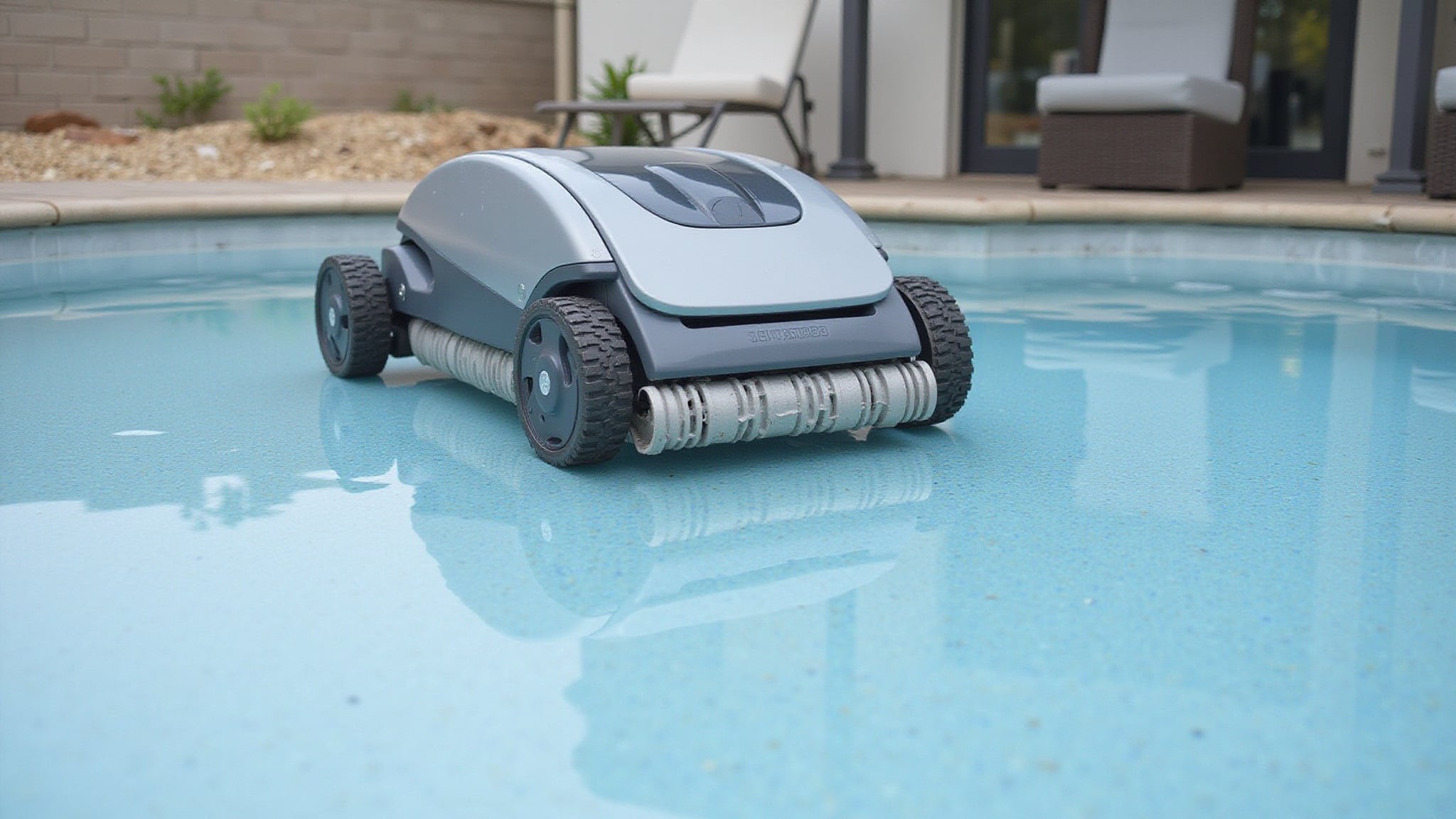 fiberglass pool robotic cleaner