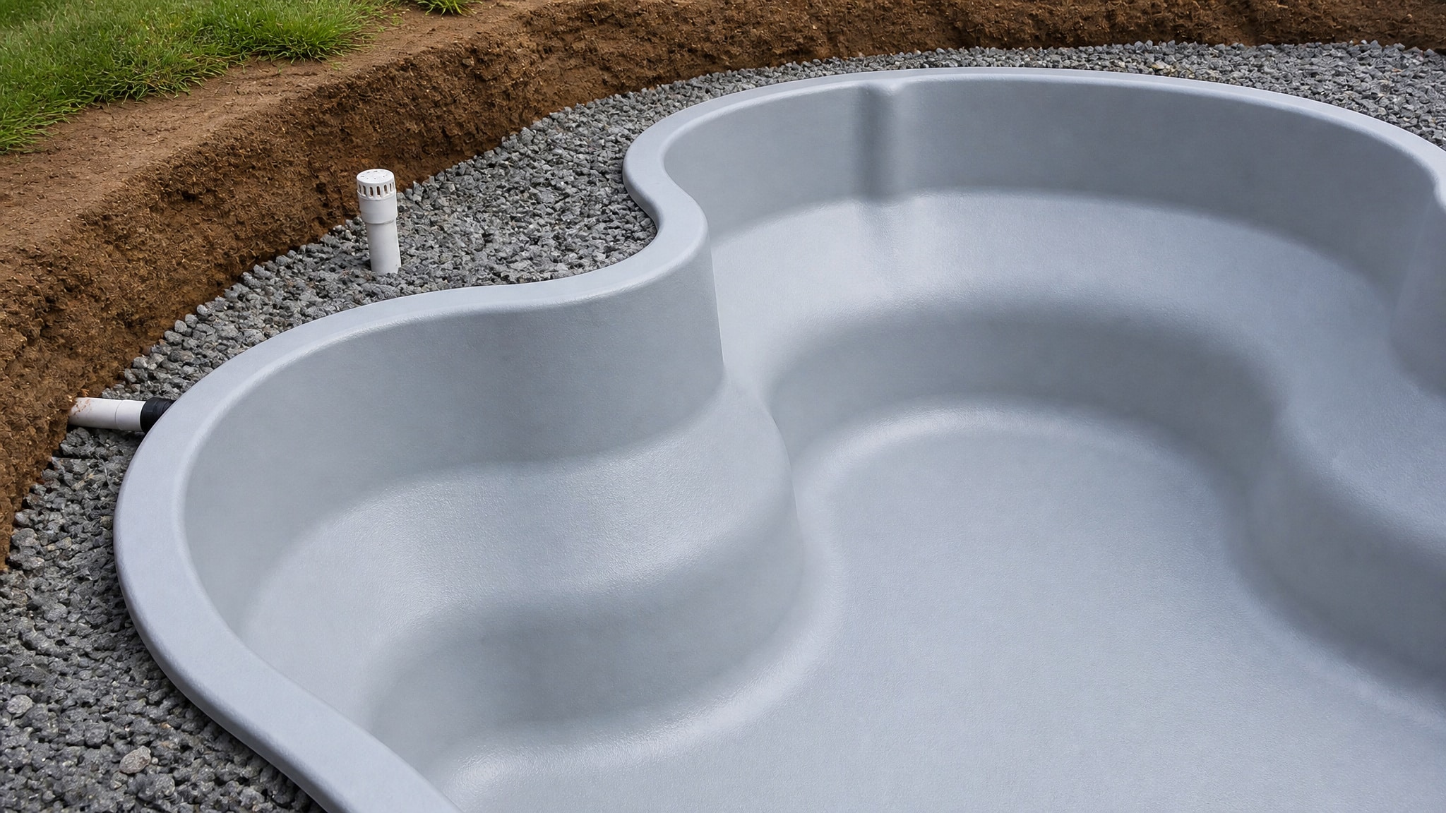 pea gravel shifts causes settling