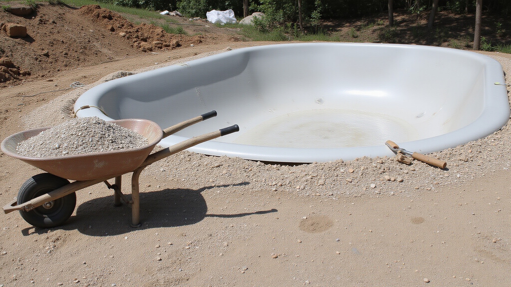 clean angular crushed stone