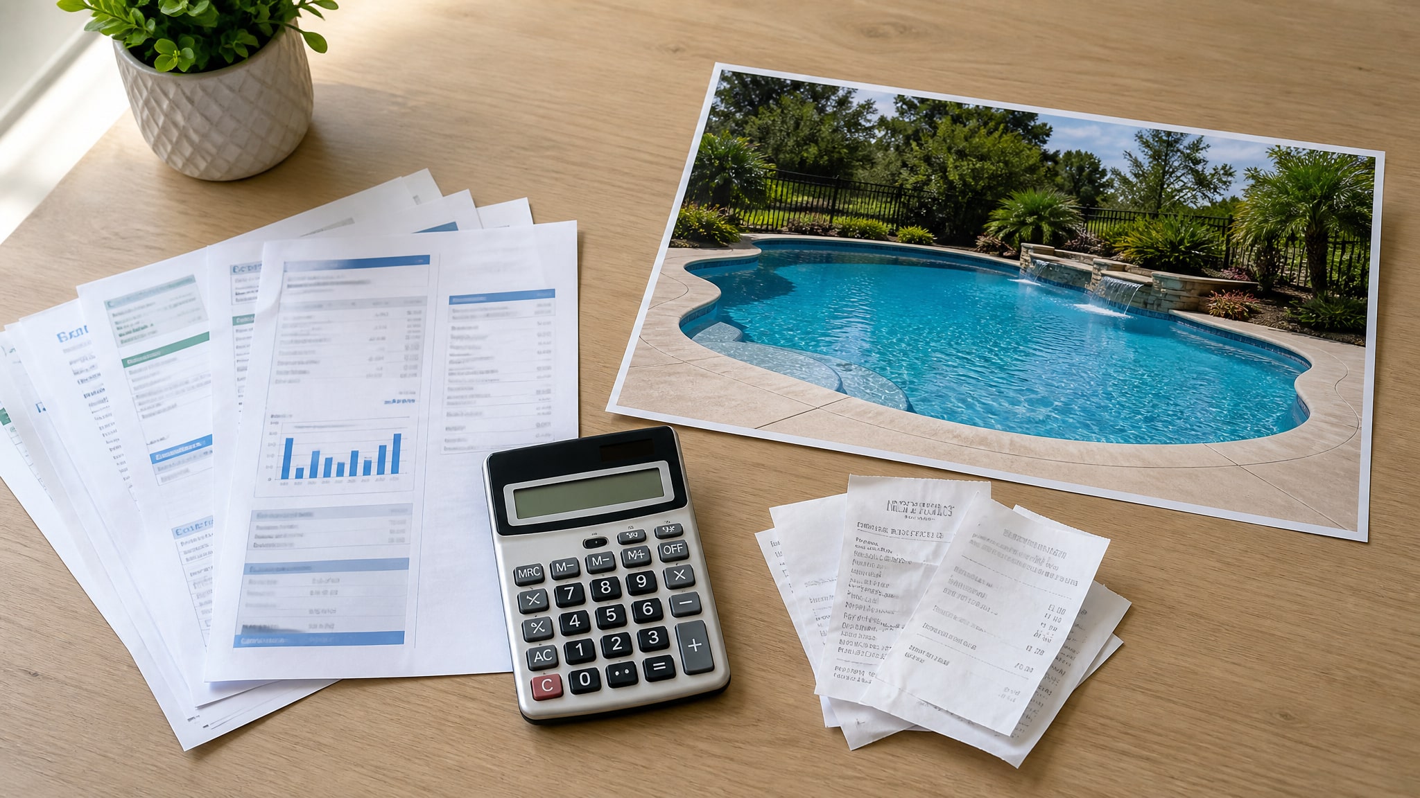 monthly cost to run pool