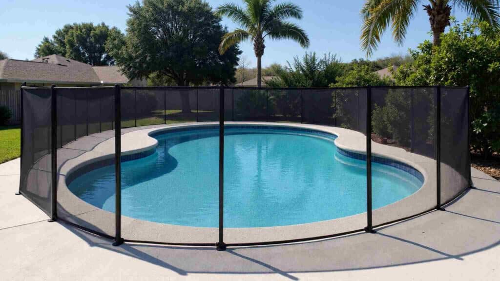 Florida pool fence designs.