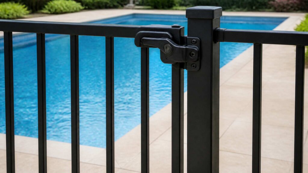Pool fence height and safety requirements.